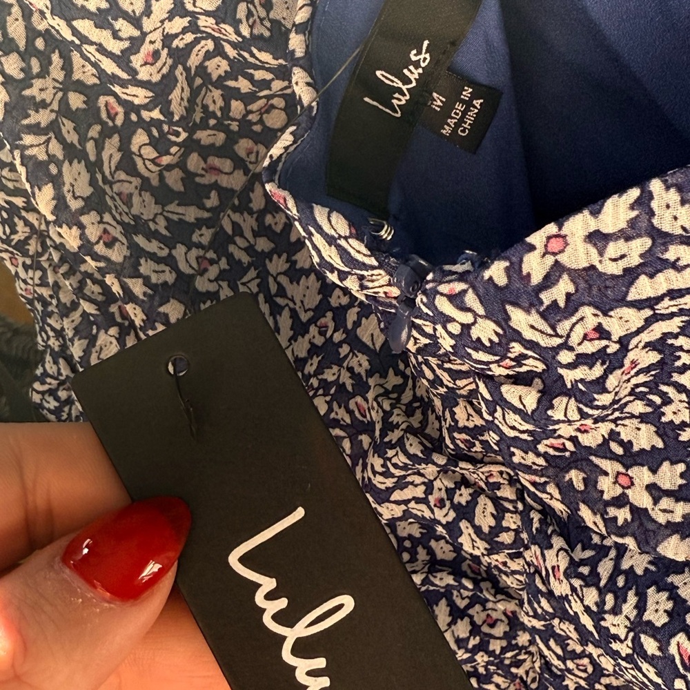 Blue Daisy Dress
